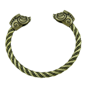 COLLACH, CELTIC BOAR, BRACELET, BRASS - BRONZE HISTORICAL JEWELS