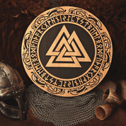 VALKNUT WANDDEKORATION - HOLZFIGUREN