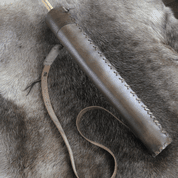 LEATHER MEDIEVAL QUIVER - DE LUXE - EQUIPMENT FOR ARCHERY