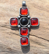 MEDIEVAL TEMPLE CROSS, PENDANT - MIDDLE AGES, OTHER PENDANTS