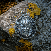 ZEUS, GRIECHISCHER GOTT, ANHÄNGER SILBER 925 - ANHÄNGER - SCHMUCK, SILBER