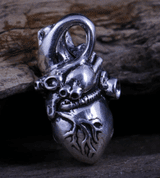 HERZ, ANHÄNGER, SILBER 925 - ANHÄNGER - SCHMUCK, SILBER