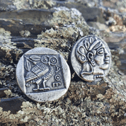 ATHENIAN TETRADRACHM, REPLICA - GREEK COINS