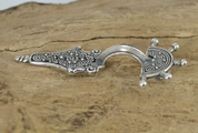 FIBULA - BRIDGE SLAVIC PENDANT, SERBIA, SILVER 925 - PENDANTS