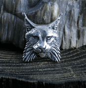 LYNX, PENDANT, STERLING SILVER - PENDANTS