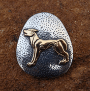 CELTIC WOLF, SILVER PENDANT - ANHÄNGER - SCHMUCK, SILBER