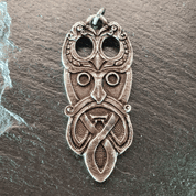 ÓDIN - ZINC PENDANT, ANTIQUE BRASS - VIKING PENDANTS