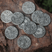 RAVEN PENNY ANLAF GUTHFRITHSSON, NORTHUMBIRA VIKING COIN, REPLICA, ZINC - MEDIEVAL AND RENAISSANCE COINS