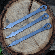 THE VETERAN THROWING KNIVES, SET OF 3 - SHARP BLADES - THROWING KNIVES
