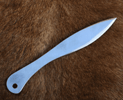 BOAR THROWING KNIFE POLISHED STEEL - 1 PIECE - SHARP BLADES - THROWING KNIVES