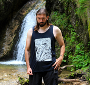 RAGNARÖK, VIKING TANK TOP, BLACK AND WHITE - TANK TOPS