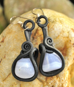 CHALCEDONY - EARRINGS - FANTASY JEWELS