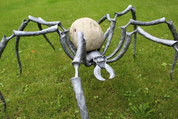 GARDEN SPIDER, LARGE FORGED MONSTER - FORGED IRON HOME ACCESSORIES