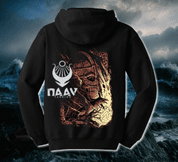 VICTORY OR VALHALLA, VIKING HOODIE ZIPPER - HOODIES