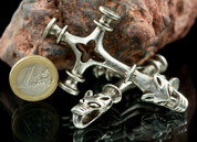 WOLF CROSS XXL ROCK FASHION, TIN - VIKING PENDANTS