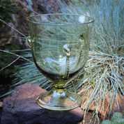 GOBLET, THESSALONIKI, GREECE VIII. CENTURY - HISTORICAL GLASS