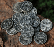 ERIC BLOODAXE, NORTHUMBRIA, YEAR 952 REPLICA VIKING COIN, ZINC - MEDIEVAL AND RENAISSANCE COINS