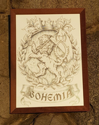 BOHEMIA, FRAMED PICTURE - PICTURES