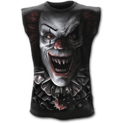 CIRCUS OF TERROR - SLEEVELESS T-SHIRT BLACK - MEN'S T-SHIRTS, SPIRAL DIRECT