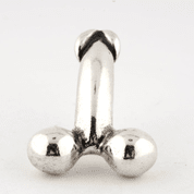 FASCINUS, ROMAN PHALLIC PENDANT, SILVER - PENDANTS