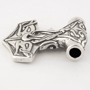 TÓR, HAMMER DES THOR, SILBER 925 - ANHÄNGER - SCHMUCK, SILBER