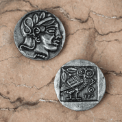 ATHENIAN TETRADRACHM, REPLICA - GREEK COINS