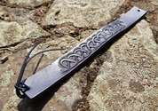 MORANA, CARVED LEATHER BRACELET - LEDERARMBÄNDER