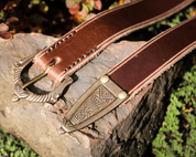 SLEIPNIR, VIKING LEATHER BELT - GÜRTEL