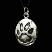 CAT TRACK, PENDANT, SILVER - PENDANTS