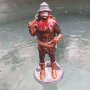 HUSSITE WITH MACE - BUST, MINIATURE - HISTORICAL MINIATURES
