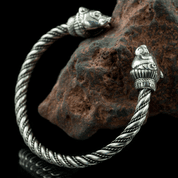 BERSERKER, BEAR, SILVER BRACELET - BRACELETS