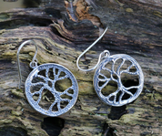 YGGDRASIL, TREE EARRINGS, SILVER - EARRINGS