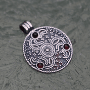 ANGLO-SAXON PENDANT, FAVERSHAM, ENGLAND, SILVER 925 - PENDANTS