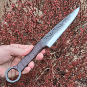 HIBERNIA CELTIC KNIFE, BROWN - KNIVES