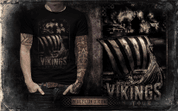 VIKINGS ON TOUR, MEN'S T-SHIRT - PAGAN T-SHIRTS NAAV FASHION