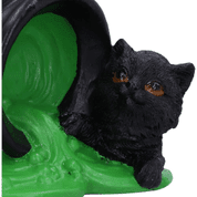 OOOPS! BLACK CAT ORNAMENT 8.7CM - FIGUREN, LAMPEN