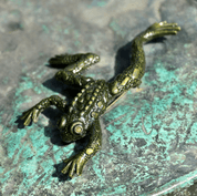 FROG, COSTUME BROOCH - COSTUME JEWELLERY