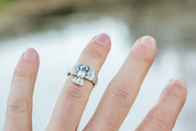 OWL, SILVER RING - RINGS