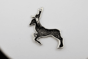 CELTIC DEER - HERNE, STERLING SILVER PENDANT - PENDANTS