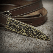 VIKING BELT - BRASS BUCKLE AND STRAP END - BELTS