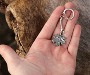 MAPLE LEAF, ZINC, KEY RING - ALL PENDANTS, OUR PRODUCTION