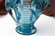 VENDEL CUP, BLUE GLASS, 7TH CENTURY - HISTORICAL GLASS