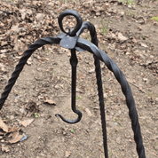 TRIPOD FOR CAMP KETTLE, FOLDABLE, FORGED - FORGED PRODUCTS