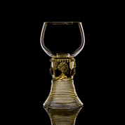 ROEMER, HISTORICAL GLASS GOBLETS, SET OF 2 - REPLIKEN HISTORISCHER GLAS