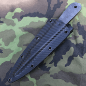 TACTICAL KYDEX SHEATH FOR TOP DOG THROWING KNIFE CARBON - SHARP BLADES - THROWING KNIVES