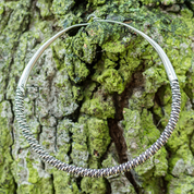 HJALMAR, VIKING NECKLACE, SILVER - TORCS - NECKLACES