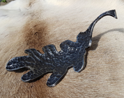 HAND FORGED OAK LEAF, BOWL - FORGED PRODUCTS