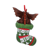 GREMLINS MOHAWK IN STOCKING HANGING ORNAMENT 12CM - GREMLINS