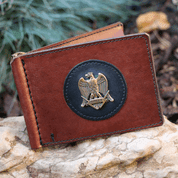 AQUILA - S.P.Q.R. ROMAN EAGLE, LEATHER WALLET - WALLETS