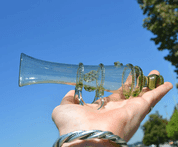 CANNON, RENAISSANCE DUTCH GLASS, REPRODUCTION - REPLIKEN HISTORISCHER GLAS